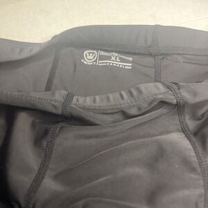 Canari Womens Sport cycling shorts pants Black Padded Crown Logo Extra Large
